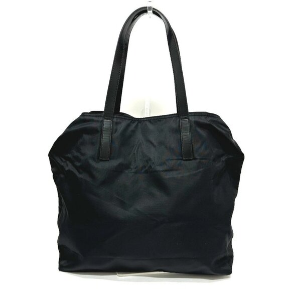 PRADA Triangular plate bag shawl Tote Bag Nylon Black - Picture 2 of 15